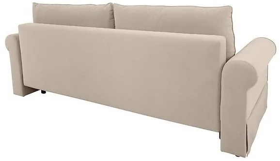 Καναπές κρεβάτι Boston 271 (Modone 9702), Αριθμός θέσεων: 3, Αποθηκευτικός χώρος, Beige, 99x239x97cm, 98 kg, Πόδια: Πλαστική ύλη | Epipla1.gr