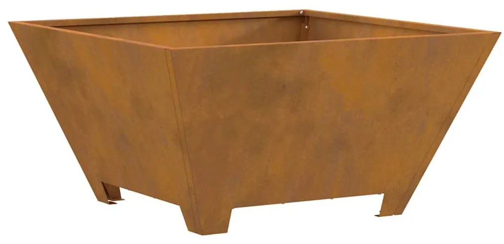 vidaXL Φωτιά Καφέ 60 x 60 x 30 cm Ατσάλι σκληρυθέν στον αέρα