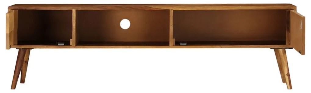 vidaXL Έπιπλο Τηλεόρασης 140 x 30 x 40 εκ. από Μασίφ Ξύλο Ακακίας