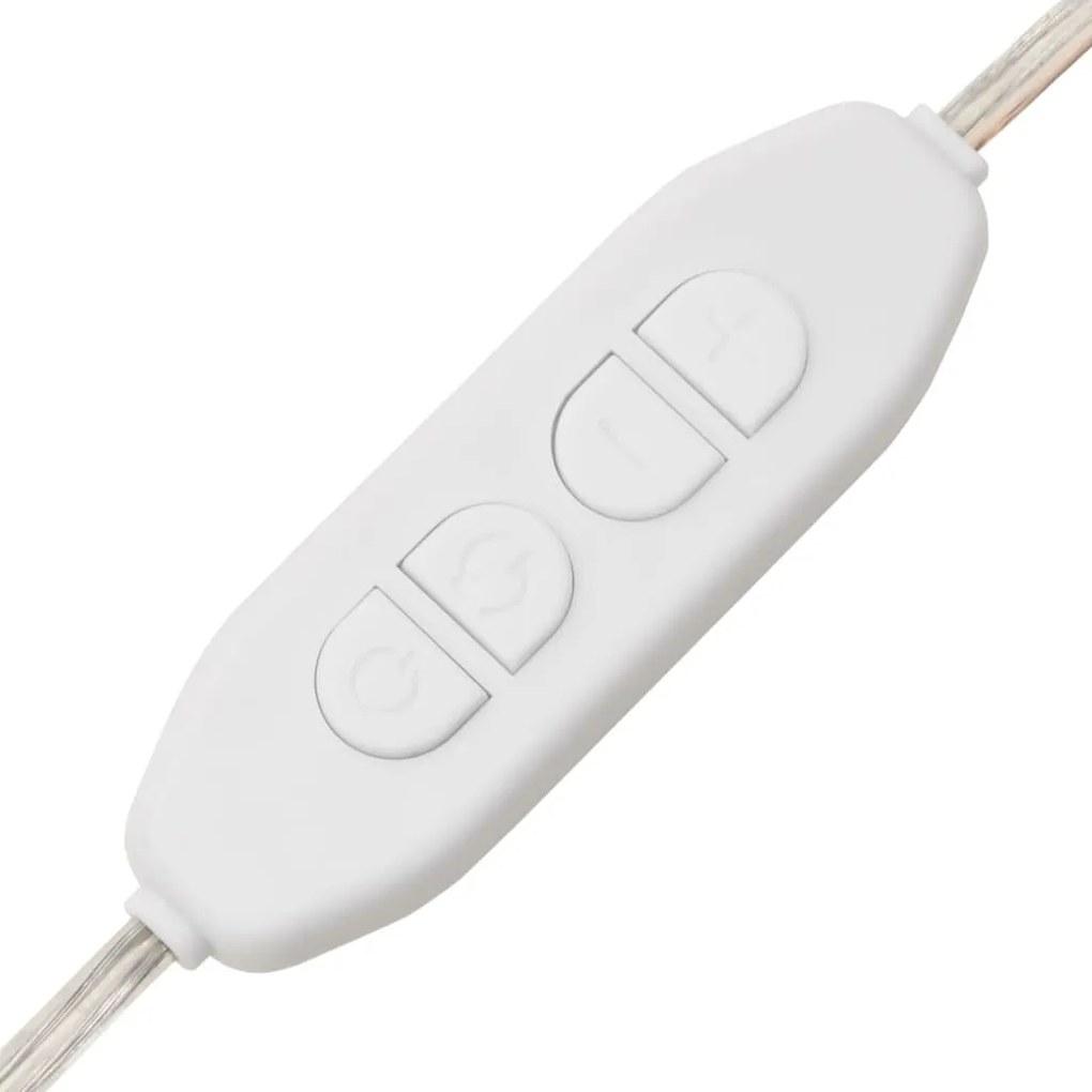 Μπουντουάρ με LED Λευκό 115x37x110,5 εκ. - Λευκό