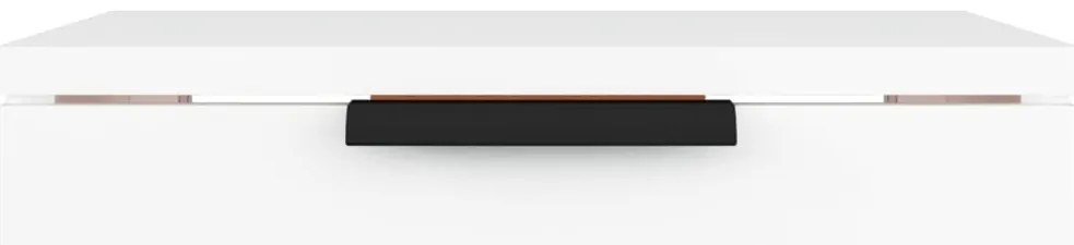 vidaXL Κομοδίνα Επιτοίχια 2 τεμ. Λευκά 34 x 30 x 20 εκ.