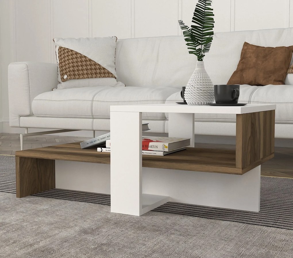 Coffee Table Chain - White, Walnut White
Walnut