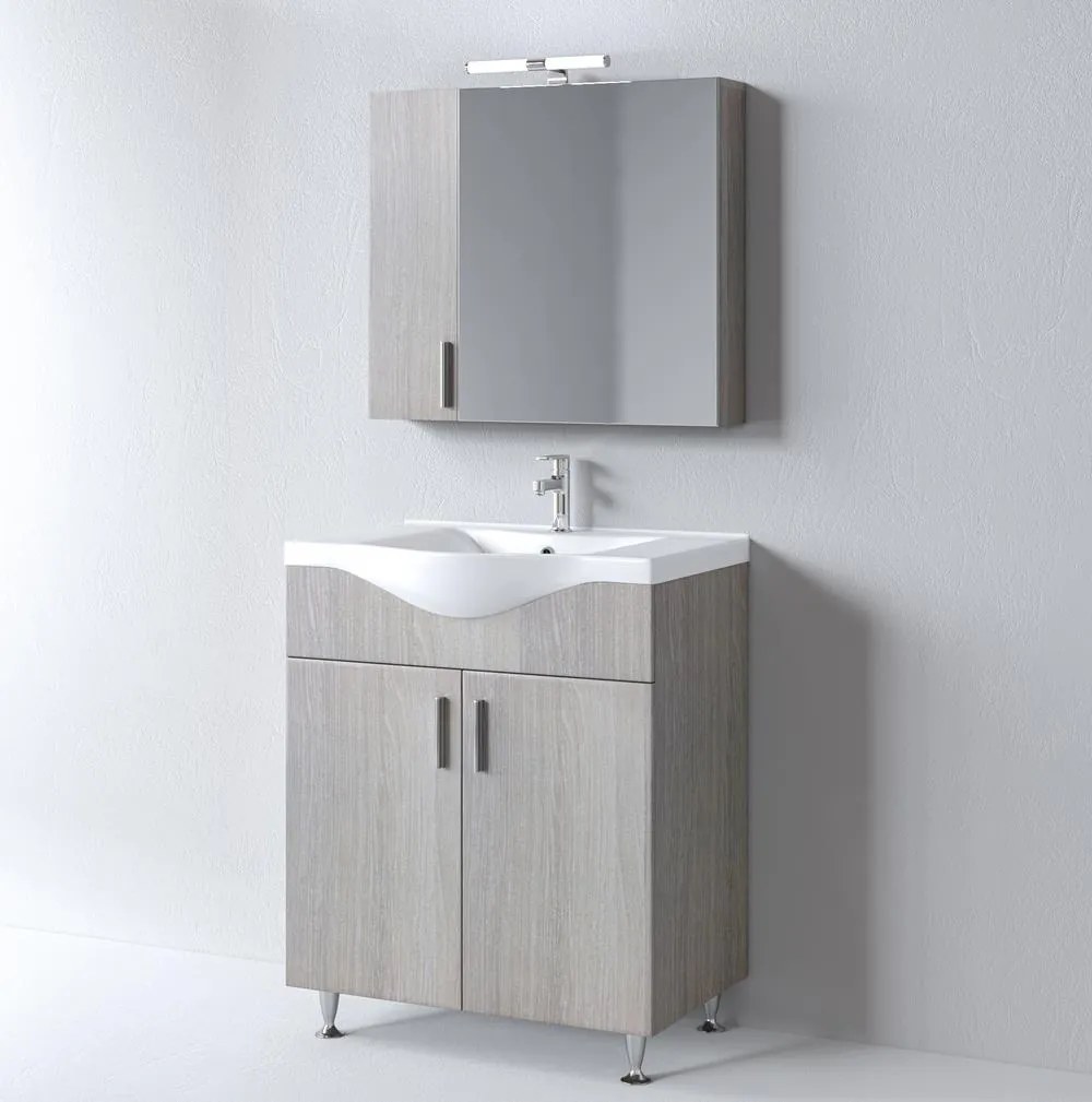Σετ Επίπλου Mπάνιου SIENA 75 Harmony New 75x46x160 εκ.