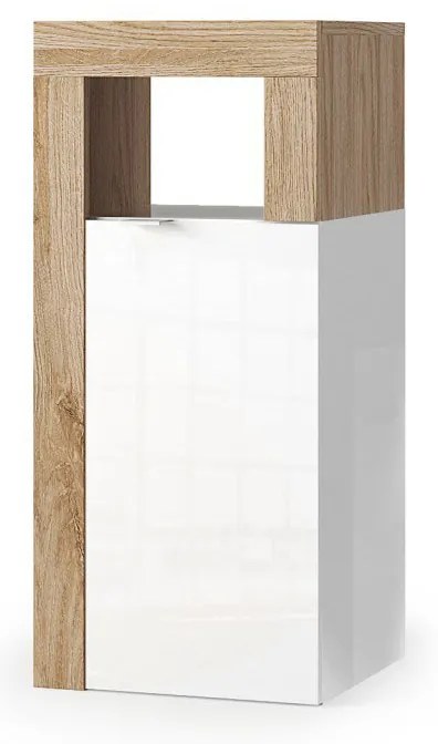 ΝΤΟΥΛΑΠΙ ΜΠΑΝΙΟΥ ΛΕΥΚΟ / ΚΑΦΕ 35x35x78