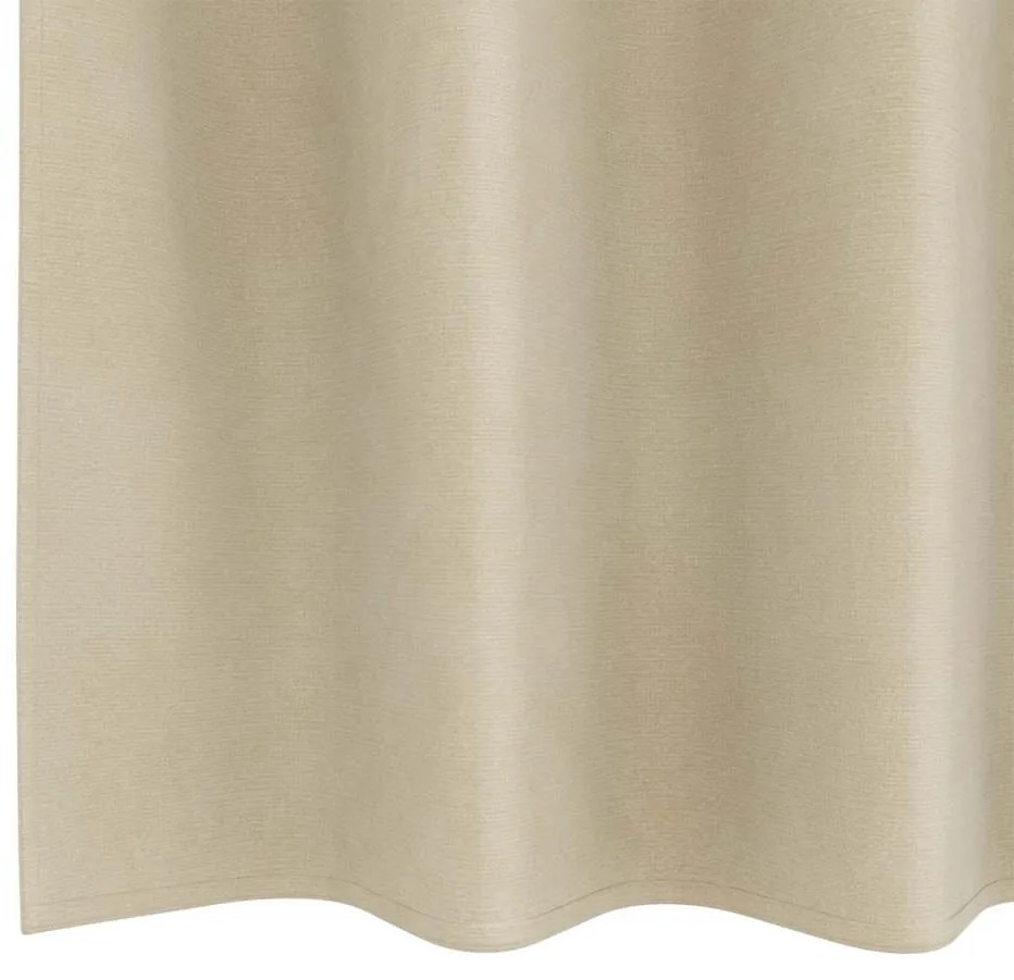 vidaXL Κουρτίνες με κουρτίνες 2 pcs Κρεμ 140 x 225 cm Βελούδο