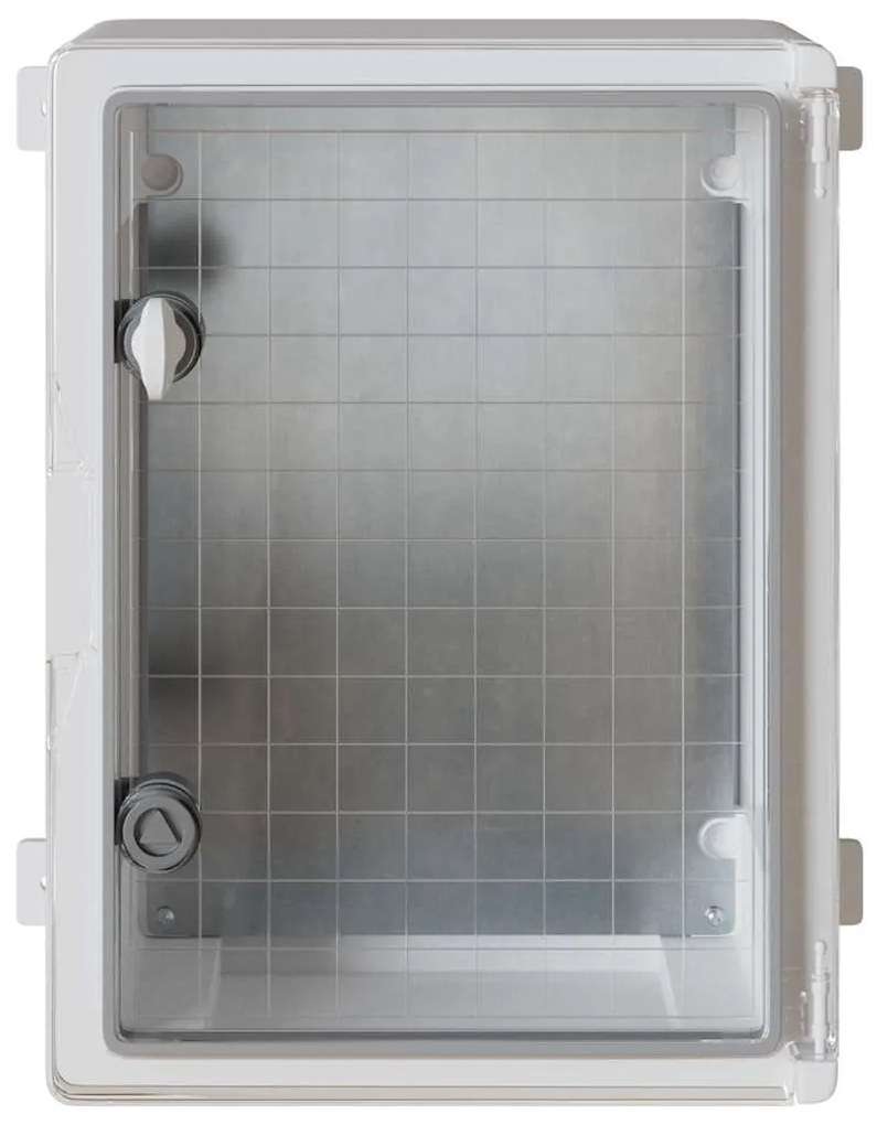 vidaXL Ντουλάπι Ελέγχου Γκρι 30 x 16,5 x 40 εκ. ΑΒΣ Πλαστικό