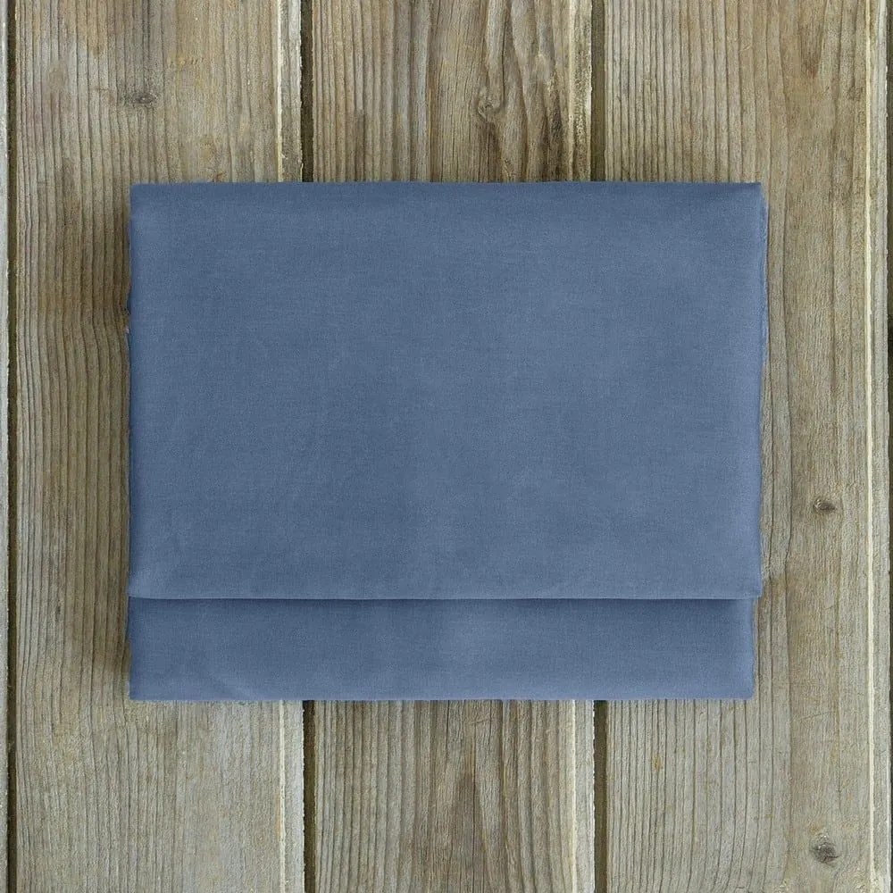 Σεντόνι Superior Satin Shadow Blue Nima Μονό 160x260cm 100% Βαμβακοσατέν