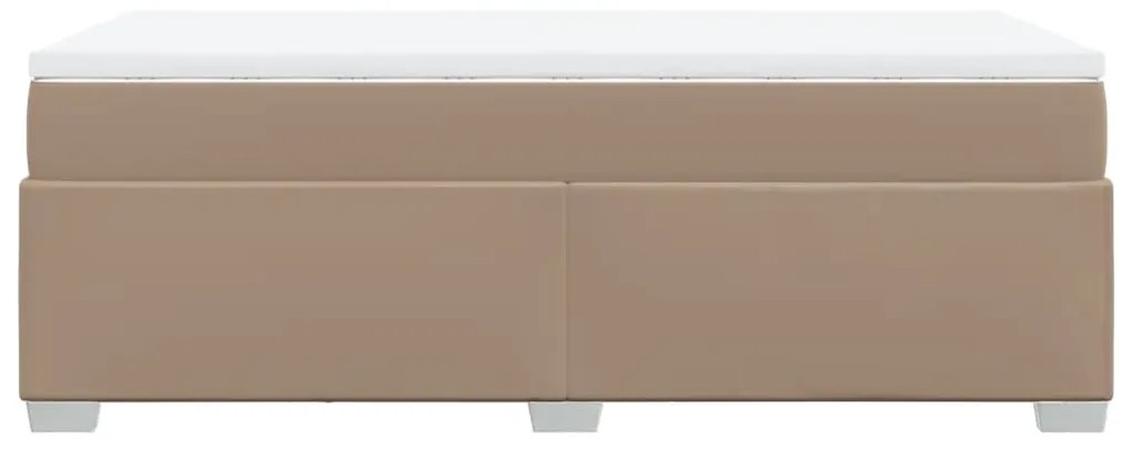 ΚΡΕΒΑΤΙ BOXSPRING ΜΕ ΣΤΡΩΜΑ ΚΑΠΟΥΤΣΙΝΟ 90X190ΕΚ.ΑΠΟ ΣΥΝΘ. ΔΕΡΜΑ 3285192