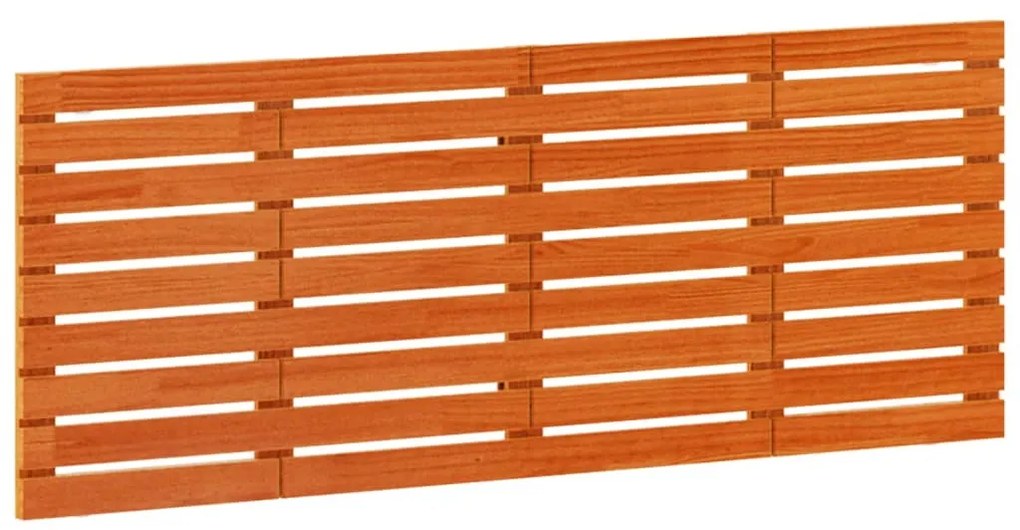 vidaXL Κεφαλάρι Επιτοίχιο 166 x 3 x 63 εκ. από Μασίφ Ξύλο Πεύκου