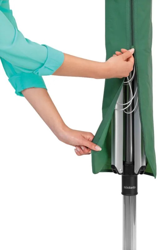 Brabantia Lift-O-Matic για εξωτερικούς χώρους 90300270, 60 m, Ρυθμιζόμενο ύψος, Μεταλλική ακίδα εκσκαφής, Θήκη, Ανθεκτικό στη διάβρωση, Inox