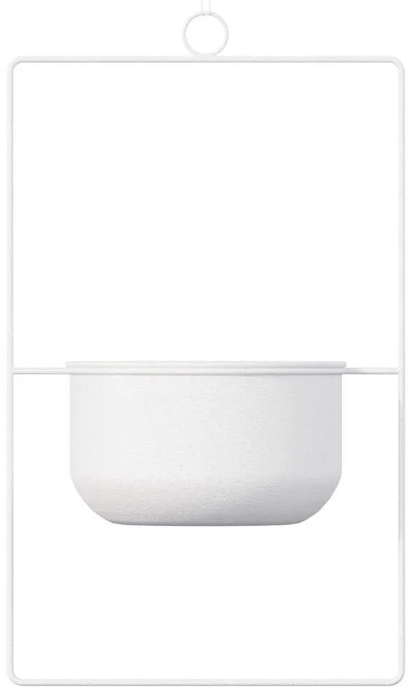 Κασπώ Κρεμαστό Parapet 247HFM1208 25x17x40cm White Aberto Design Μέταλλο