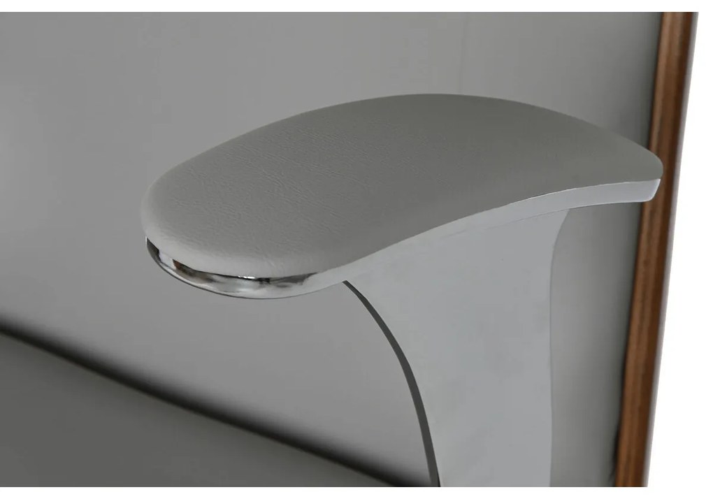 Καρέκλα γραφείου με κεφαλάρι Home ESPRIT Μπεζ Ελεφαντόδοντο