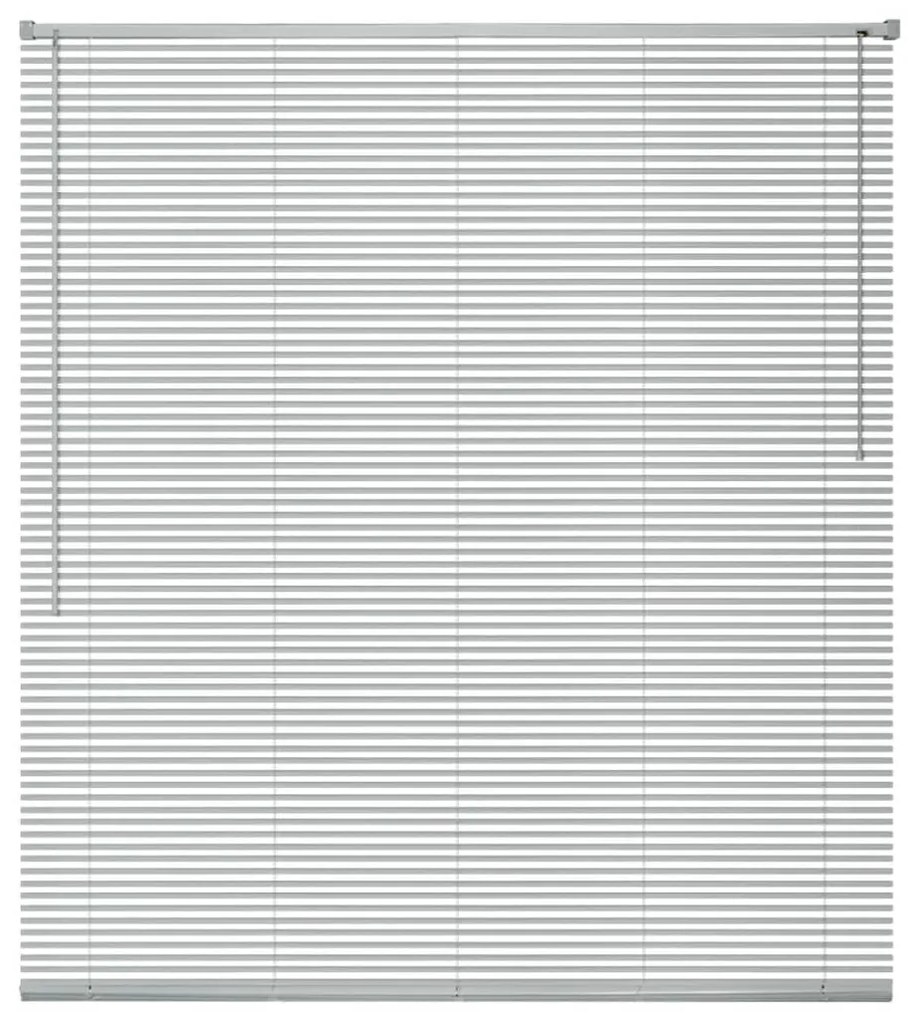 vidaXL Στόρι Παραθύρου Ασημί 100 x 220 εκ. από Αλουμίνιο