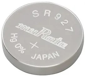 MURATA μπαταρία Silver Oxide για ρολόγια SR927, 1.55V, No395/399, 10τμχ