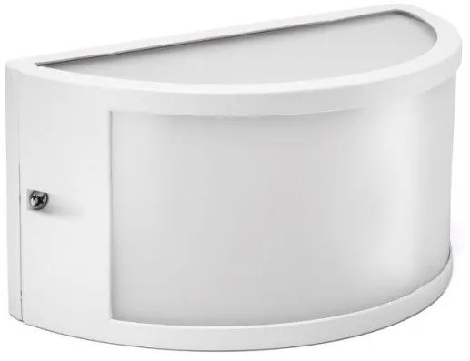 Απλίκα Φωτιστικό Τοίχου SEGOVIA 1 LED IP54 Στεγανό Bot Lighting-SEGOVIA110B-Λευκό SEGOVIA110B