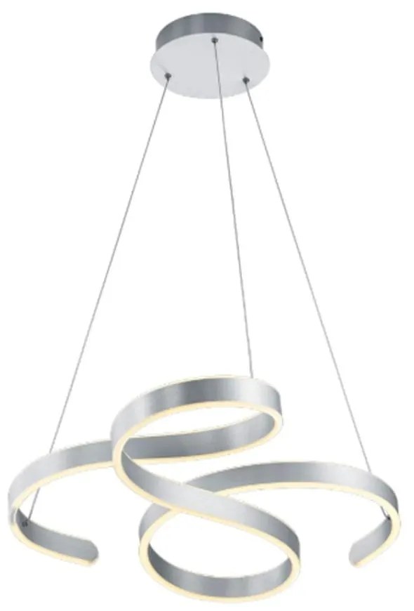 Φωτιστικό Οροφής Francis 371310105 72x68x150cm 1xSMD 48W 5600lm 3000K Silver Trio Lighting