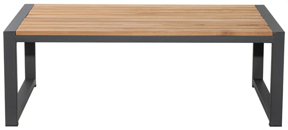 Τραπέζι Κήπου Falcon/T2-L 02-00-1433 114,5x67x40cm Anthracite-Teak