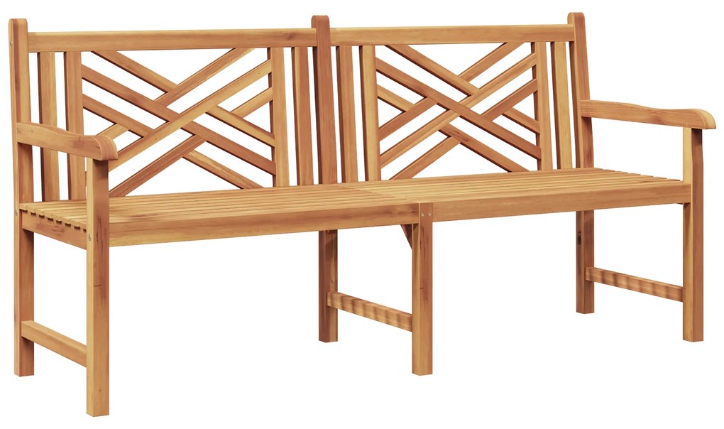 vidaXL Παγκάκι κήπου Καφέ 228 x 60 x 90 εκ Μασίφ ξύλο teak