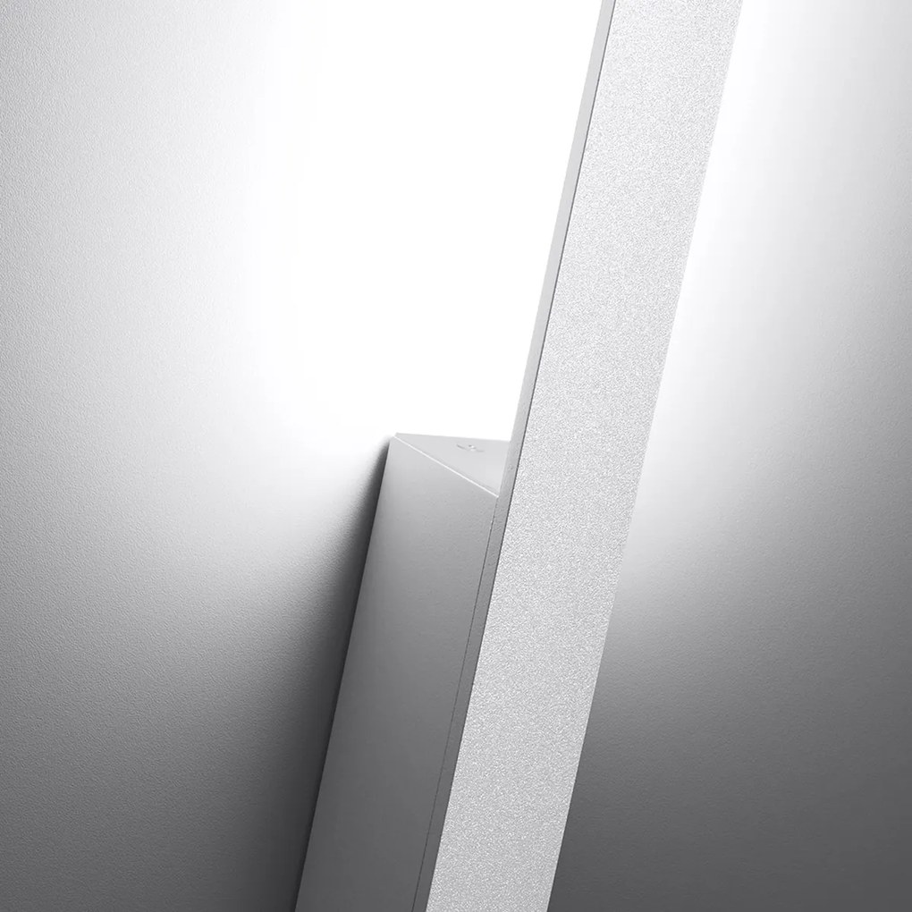 Sollux Φωτιστικό τοίχου Sappo 1,αλουμίνιο,1xLED/25w