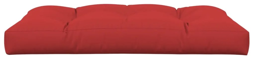 vidaXL Μαξιλάρι Καναπέ Παλέτας Κόκκινο 120 x 80 x 12 εκ. Υφασμάτινο