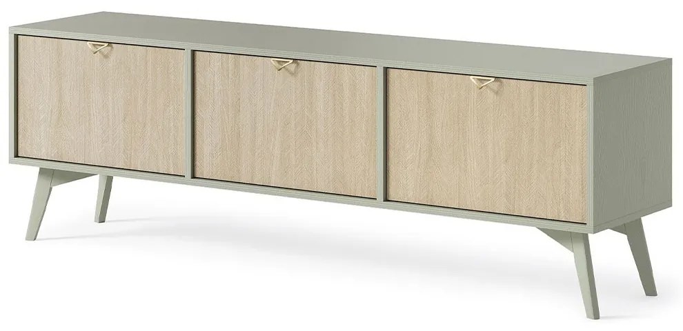 Έπιπλο Τηλεόρασης Forest 159x38x52cm Eucalyptus-Natural