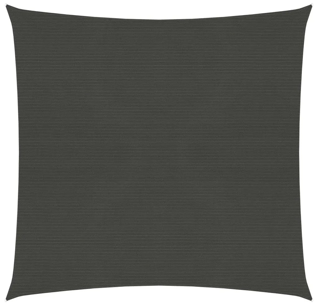 vidaXL Πανί Σκίασης Ανθρακί 5 x 5 μ. από HDPE 160 γρ./μ²