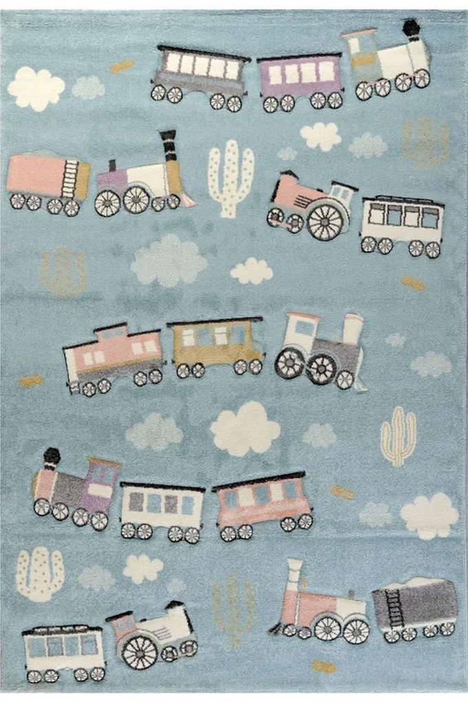 Χαλί Diamond 70355-230 Blue Merinos 160X230cm