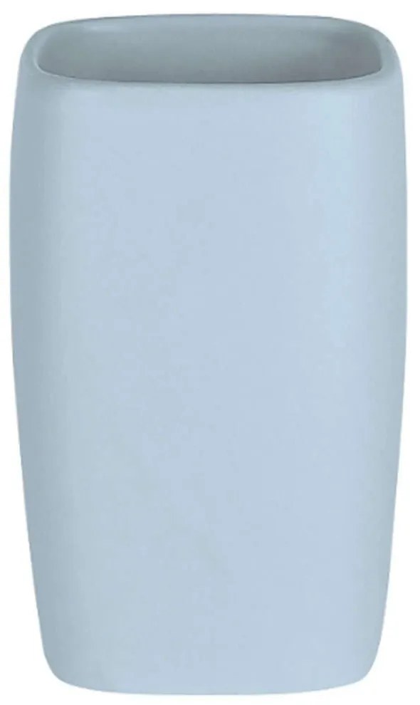 Ποτηροθήκη Retro 02633.001 6,5x6,5x10,5cm Blue Spirella Ceramic