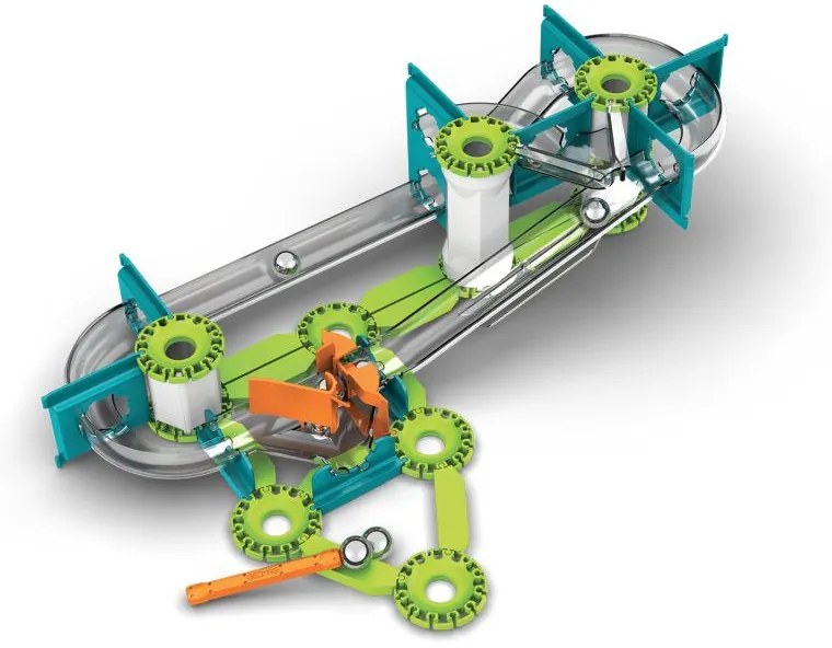 Παιχνίδι Σετ Gravity Race Track 67pcs Green Geomag