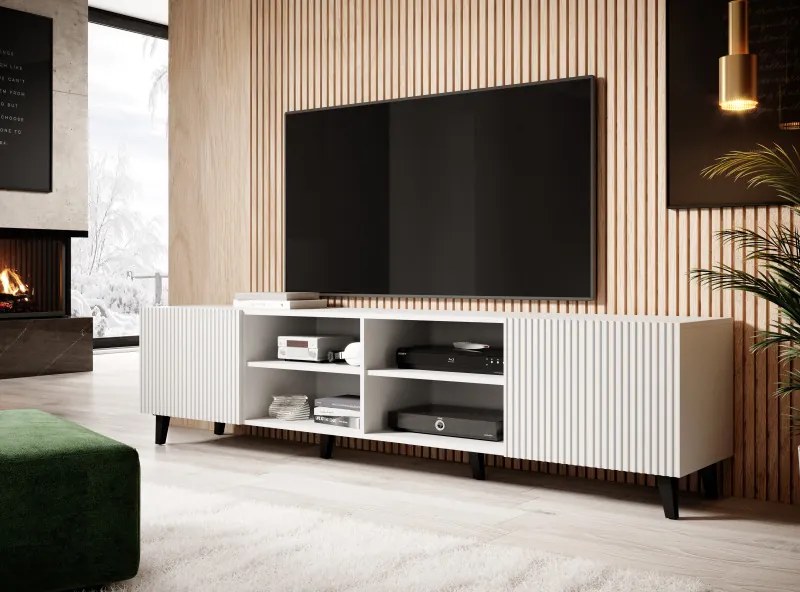 PAFOS TV stand 200/4D DIOMMI CAMA-PAFOS-RTV-200-BI/BI