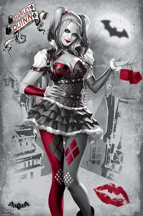 Αφίσα Batman Arkham Knight - Harley Quinn