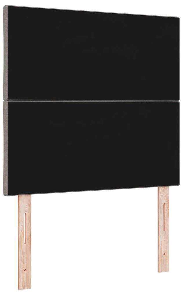 vidaXL Υφασμάτινο Κεφαλάρι Geometric με κεφαλάρι Taupe 100 cm ύφασμα