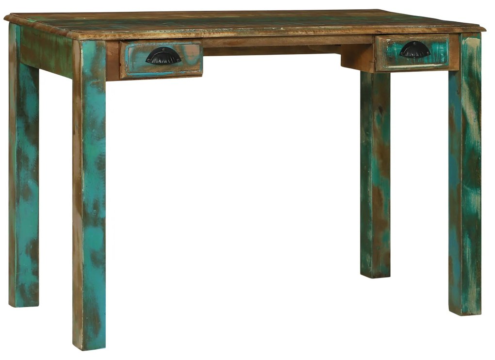 vidaXL Γραφείο 112x55x76 cm Συμπαγές Ξύλο