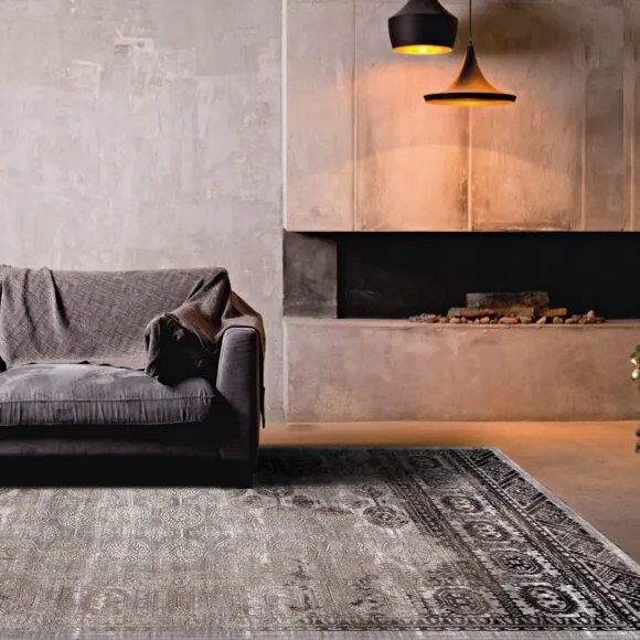 Χαλί Stylish Art 9416 140x190 Γκρι,Μπεζ 140x190 Beauty Home