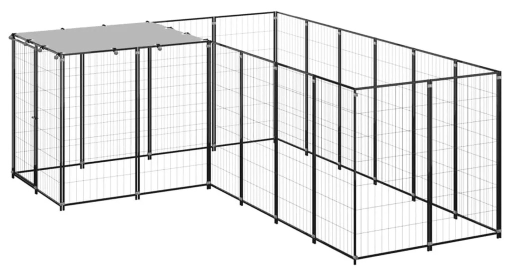 ΣΠΙΤΑΚΙ ΣΚΥΛΟΥ ΜΑΥΡΟ 4,84 Μ² ΑΤΣΑΛΙΝΟ 3082211