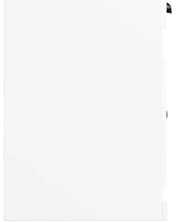 vidaXL Ντουλάπι με Συρτάρι Λευκό 40 x 50 x 75 εκ. Επεξεργασμένο Ξύλο