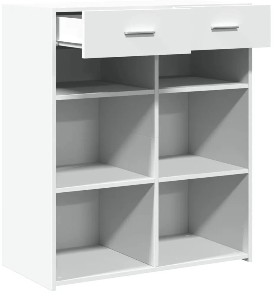 vidaXL Ντουλάπι Λευκή 80x42,5x93 εκ. από Επεξεργασμένο Ξύλο