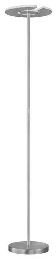 Επιδαπέδιο Φωτιστικό LED Μέταλλο Dent Η180 Φ35 Fischer Honsel-40320-Νίκελ Ματ 40320