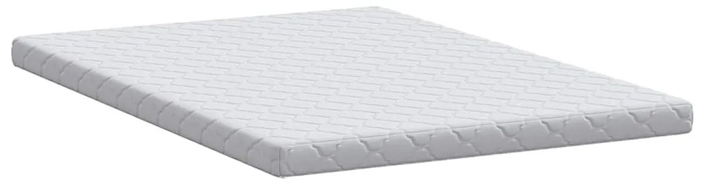 vidaXL Στρώμα με Επίστρωμα Καρύδας Λευκό 200 x 140 cm PU Αφρός