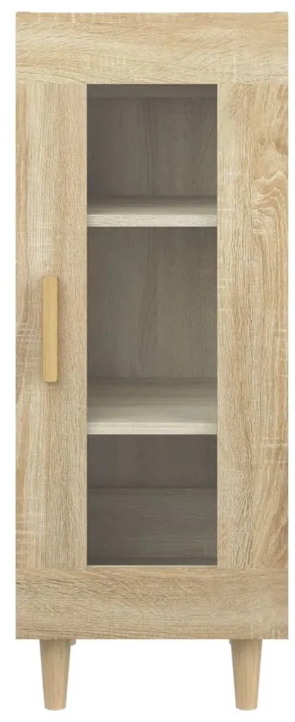 vidaXL Ντουλάπι Sonoma Δρυς 34,5x34x90 εκ. από Επεξεργασμένο Ξύλο
