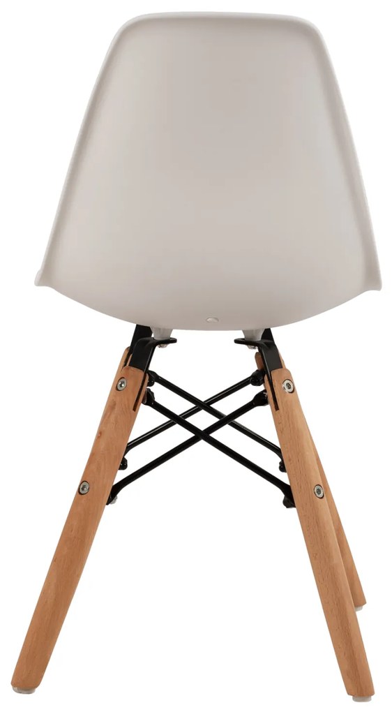 ΚΑΡΕΚΛΑ TWIST KID ΤΜΧ.HM8453.01 ΞΥΛΙΝΑ ΠΟΔΙΑ Κ ΚΑΘΙΣΜΑ PP ΛΕΥΚΟ 30,5Χ33Χ59 ΕΚ