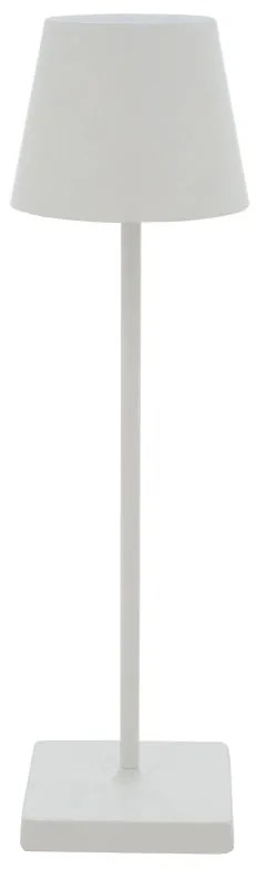Επιτραπέζιο φωτιστικό Brave pakoworld LED λευκό Φ10x35εκ - Μέταλλο - 009-000110