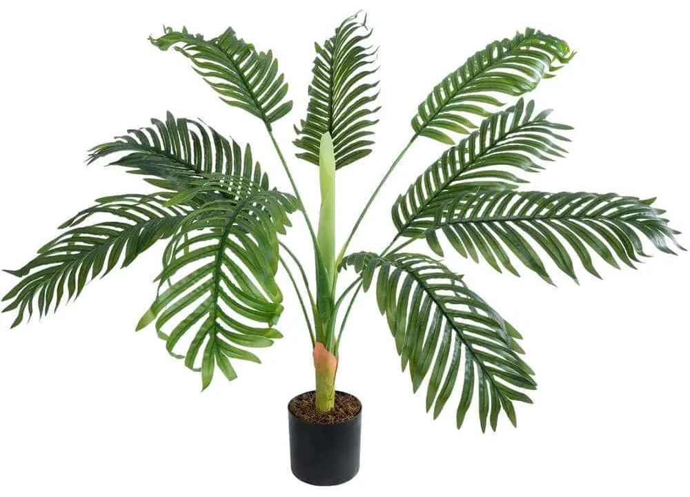 Τεχνητό Φυτό Areca Palm 20936 Φ94x90cm Green GloboStar Πολυαιθυλένιο,Ύφασμα