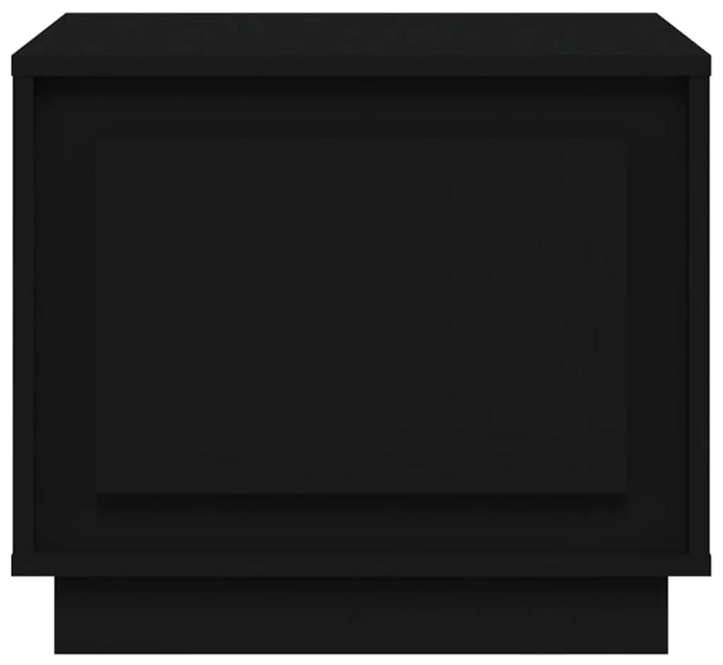 vidaXL Τραπεζάκι Σαλονιού Μαύρο 51x50x44 εκ. από Επεξεργασμένο Ξύλο
