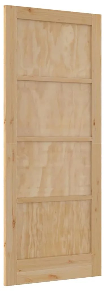 vidaXL Εσωτερική Πόρτα Καφέ 83 x 202 εκ. Κόντρα πλακέ