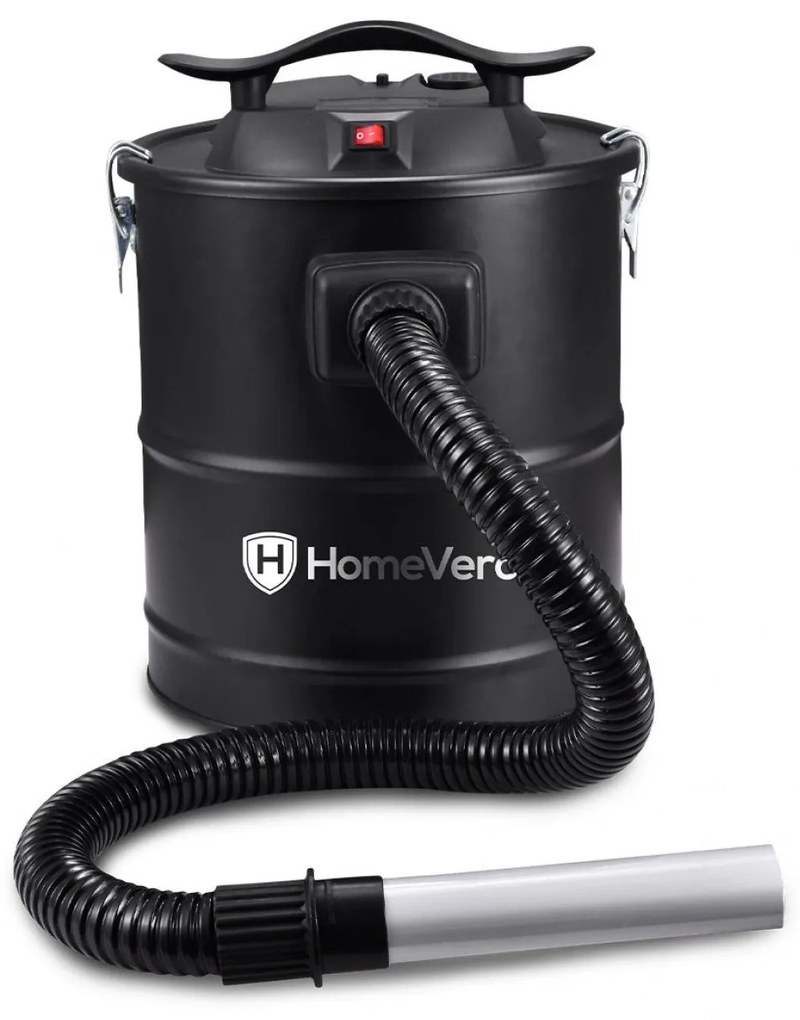 HomeVero HV-AVC1000B Σκούπα Στάχτης 1000W με Κάδο 18lt