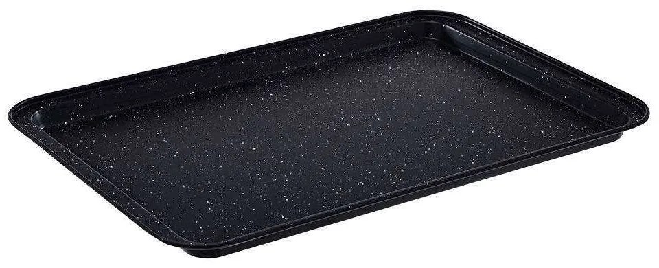 Ταψί Αντικολλητικό Ορθογώνιο Magma 01-14520 43x29x1,8cm Black Estia Aluminium