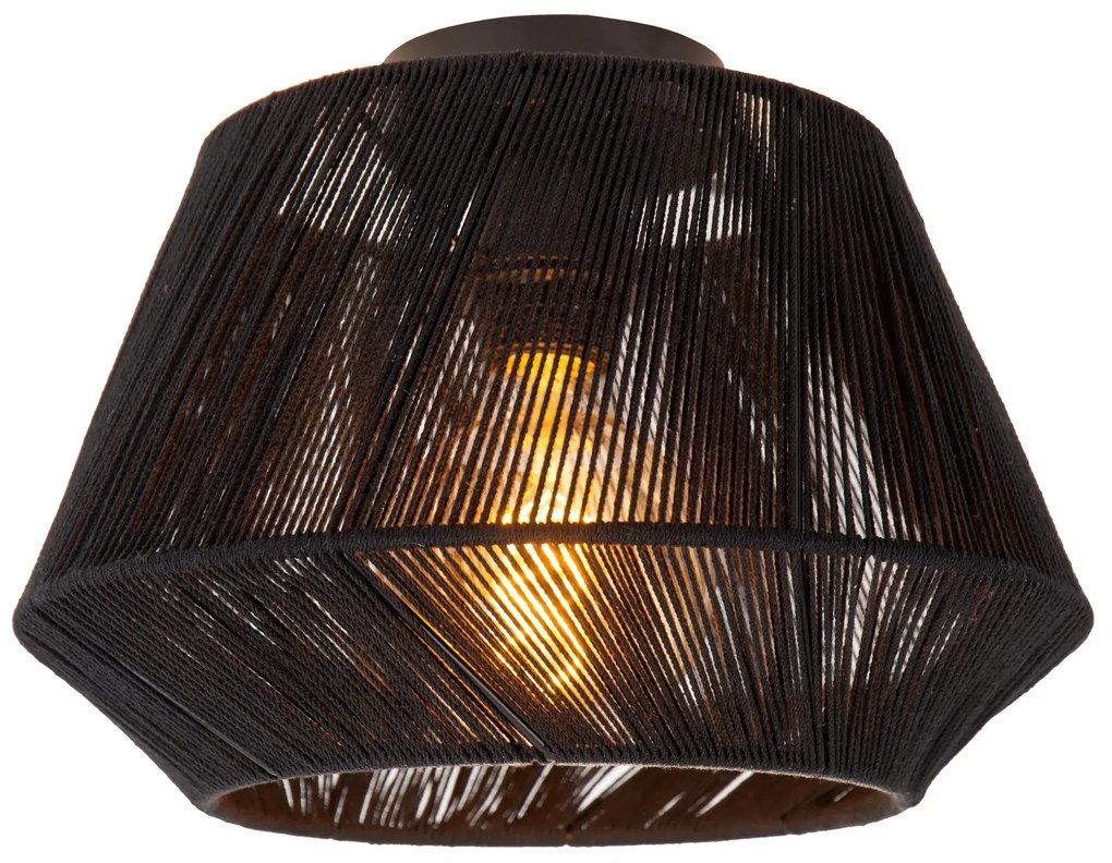 Φωτιστικό Οροφής Lucide 10121-30-30 JESSICA Μαύρο Ματ (Black Mat)