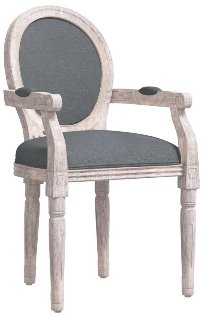 vidaXL Καρέκλα Τραπεζαρίας Σκούρο Γκρι 54 x 56 x 96,5 εκ. Υφασμάτινη