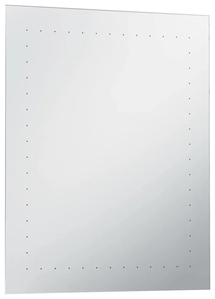 vidaXL Καθρέφτης Μπάνιου Τοίχου με LED 50 x 60 εκ.